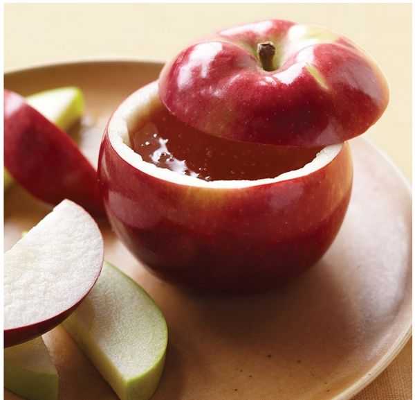 Amarração com mel e maçã